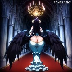 albedo (overlord) from overlord (maruyama) by tanakaart
