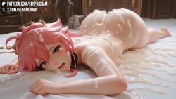 1boy 1girls 3d after_sex ai ai_art ai_assisted ai_generated animated aroused ass boob breasts cleavage cock covered_in_cum cum cum_in_ass dick erection female forced genshin_impact girl hi_res high_resolution highres huge_cock human large_breasts large_penis patreon penis pussy rape raped rough_sex saliva senpaicham sex sexy straight tagme uncensored veins veiny_penis yae_miko