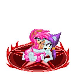 amy_rose animated cum_inside futa_on_female futanari ghost_girl lah pentagram pixel_art project_x_love_potion_disaster satanic_symbol sonic_(series) sonic_the_hedgehog_(series)