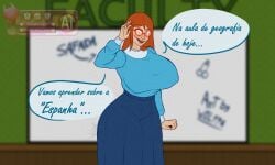ms. lovelett from kindergarten (game) by notsafewolffa