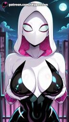 1girls 2025 ai_assisted ai_generated anime architecture artist_name bookshelf breast breasts bridge building bust castle chest city city_lights cityscape clock_tower cloud cloudy_sky crescent_moon east_asian_architecture explicit female full_moon gwen_stacy gwen_stacy_(spider-verse) hi_res high_quality high_resolution highres house library marvel marvel_comics moon moonlight night night_sky patreon patreon_username pool red_moon rooftop sky skyline skypassion skyscraper solo spider-gwen spider-man:_across_the_spider-verse spider-man:_into_the_spider-verse spider-man_(series) stable_diffusion star_(sky) starry_sky tower town watermark window