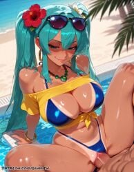 abs ai_assisted ai_generated ass ass_bigger_than_head ass_up azur_lane beach big_ass bikini blacked blue_eyes brazilian brazilian_female brazilian_miku breasts bunilew cameltoe dark-skinned_male dark_skin dark_skinned_female dildo dildo_in_ass dildo_insertion dildo_sitting dumptruck_ass eyelashes eyeliner eyes eyeshadow female hatsune_miku hatsune_miku_(collared_bikini) high_resolution highres huge_ass huge_breasts huge_butt interracial interspecies make-up male mature midriff naughty_face nipple_bulge nipples paizuri patreon patreon_url patreon_username penis_between_breasts sea seaside solo_focus submissive tagme tan-skinned_female tan_body tan_skin tanline tanlines tanned tanned_skin uncensored underboob video_game video_game_character video_game_franchise video_games waifu_diffusion wet wet_clothes