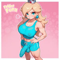 princess rosalina from super mario bros. by fidget futa