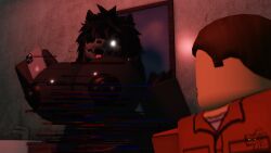 1boy 1girls 3d absurd_res anthro big_breasts bone breasts d-class duo female furkobayashi hi_res huge_breasts lucy_graywolf mal0 male male/female roblox robloxian scp-1471 scp-1471-a scp_foundation skull skull_head tagme