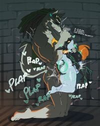 1boy 1girls 2025 2d 2d_(artwork) anthro anthro_penetrating anthrofied ass big_ass big_butt body_markings canid canine canis female female_penetrated hi_res high_resolution highres humanoid larger_male link male male/female male_penetrating male_penetrating_female midna nintendo penetration penile_penetration penis shortstack size_difference smaller_female stomach_bulge th3cyclop the_legend_of_zelda the_legend_of_zelda:_twilight_princess wolf wolf_link