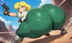 ai_animation ai_generated animated ass ass_focus fart farting female lori_loud