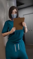 10_seconds 1futa 1girls 3d 9:16 animated audible_churning audible_throbbing awe balls big_balls big_bulge big_penis bulge bulge_down_leg caught ebashuchan edit edited edited_by_uploader filming full_balls futa_only futanari glasses gurgling_balls gurgling_noise hospital hospital_bed huge_bulge huge_cock hyper_bulge hyper_penis hyper_testicles imminent_sex intersex light-skinned_futa light_skin mask nurse nurse_uniform original original_character pants penis penis_under_clothes pulsating round_glasses shorter_than_10_seconds sound sound_edit sound_effects tagme testicles throbbing_penis vertical_video video