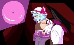 1futa animated artificial_vagina big_breasts big_penis blue_hair breasts breeding_mount cock female futa_masturbation futanari intersex masturbation namako_(takorin) no_sound onahole penis pixel_animation pixel_art remilia_scarlet solo solo_futa takorin touhou vampire vampire_girl wings