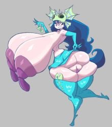 annetta fish (rayman) from rayman (series) by anonsprite