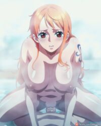 nami (one piece) from one piece by darkleo582
