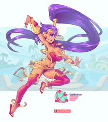 shantae (character) from shantae by supersatanson