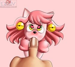 <3_eyes duo felid feline fellatio female filler_shmazman heart looking_at_viewer mad_mew_mew male mammal mew_mew_(undertale) mew_mew_kissy_cutie oral penis sex straight undertale video_games