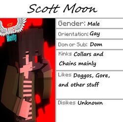 1boy 3d angel-matty demon english_text looking_away male male_only minecraft model_sheet scott_moon solo text