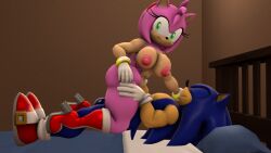 1girls 3d 3d_(artwork) alternate_breast_size alternate_breast_size_(larger) ambiguous_penetration amy_rose anthro anthro_female anthro_only asleep bed bedroom bedroom_sex big_breasts blanket breasts breasts_out closed_eyes comforter duo eyelashes eyes_half_closed eyes_half_open femdom green_eyes hedgehog hedgehog_boy hedgehog_ears hedgehog_girl hedgehog_humanoid male/female malesub mobian mobian_(species) mobian_hedgehog pillow pink_fur quills quills_(anatomy) riding riding_penis sega sleep_molestation sonic_(series) sonic_the_hedgehog sonic_the_hedgehog_(series) spikes spikes_(anatomy) spines straight straight_sex video_game video_game_character video_game_franchise video_games wall wall_(structure)