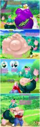 1boy 1girls 2girls ass_cleavage balls belch belching belly big_ass big_balls big_belly big_breasts big_nipples breasts bulge burp burping chubby_belly chubby_female dialogue diancie digested_prey english_dialogue english_text erect_nipples fat_female female female/female female_pred female_prey female_weight_gain generation_2_pokemon generation_6_pokemon gown huge_breasts hyper hyper_belly hyper_breasts hyper_butt hyper_thighs inflation karen_(mobiustheice) larger_female leash long_gown male mobiustheice morgan_(mobiustheice) morgan_(morganstails) obese obese_female overweight_female poking_belly post-vore purple_dress purple_gown shorter_male shorter_male/taller_female smaller_male struggling_prey tail taller_female text vore vore_belly vore_tattoo weight_gain wide_hips