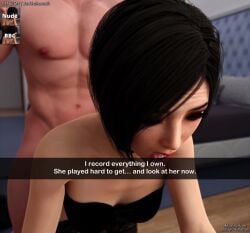 1boy 1girls 3d 3d_animation ada_wong animated asian bending_over bent_over caption corset darkbahamuth doggy_style english_text female from_behind light-skinned_female light-skinned_male light_skin longer_than_10_seconds male resident_evil resident_evil_2 sex sex_from_behind short_hair short_video shorter_than_30_seconds standing_doggy_style straight tagme video