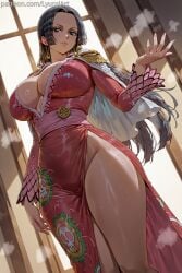 boa hancock from one piece by lyuraiart