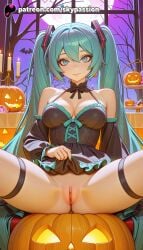 hatsune miku from halloween by onion