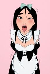 fa mulan from disney by mysterious bride (ai generator)