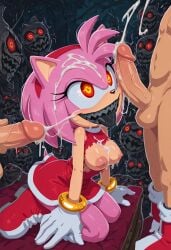 amy rose from halloween by thesoniks