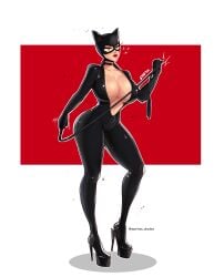 catwoman from dc by spartandoodles