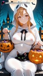 asuna (sao) from halloween by skypassion