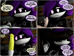 1futa 1girls 3boys 3d 3d_(artwork) big_penis cfnm clothed_female_nude_male clothing cock_shock comic completely_nude cumshot dark-skinned_male dark_skin dialogue disappointed disappointing disgusted drone english_text faceless_male female female_robot futanari glitch_productions huge_cock human human_is_better human_on_humanoid human_on_robot humanoid intersex interspecies j_(murder_drones) light-skinned_male little_penis male medium_hair murder_drones murder_drones_x_humans n_(murder_drones) open_mouth pale-skinned_female pale_skin penis penis_awe penis_on_face penis_size_comparison penis_size_difference purple_eyes purple_hair robot robot_girl screen_face sfm shocked shocked_expression short_hair size_difference small_penis small_penis_humiliation source_filmmaker speech_bubble straight tagme text two-finger_handjob unsatisfied uzi_(murder_drones) uzi_doorman veiny_penis white_body whiteweasel
