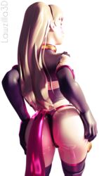 black cat d.va from blizzard entertainment by lawzilla3d