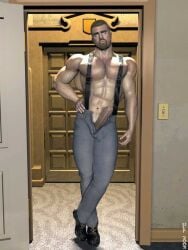 2003 3d archived_source bara dated gay male male_only muscular original tagme ulf_raynor yaoi