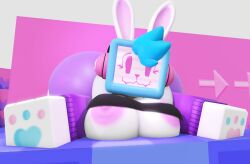 1girls 3d big_ass big_breasts breasts bubble_butt female melanie_(regretevator) nipples nipples_visible petscop regretevator roblox roblox_game roblox_studio robloxian scameows tagme