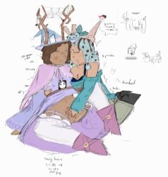 118o8 1girls 226w6 ambiguous_gender antlers close_to_orgasm clothed clothed_female deer_antlers dialogue english_text female finger_fuck fingering fingering_partner fingering_pussy forsaken_(roblox) functionally_nude garter garter_belt garter_straps garters half_clothed half_nude ice_cream ice_cream_cone ice_cream_cone_hat ice_cream_hair lesbian lesbian_sex nonbinary pussy roblox roblox_game robloxian self_upload stockings tearing_up tears tears_of_joy tears_of_pleasure text thigh_highs thighhighs uhplumbuh uncensored vaginal_penetration vaginal_sex what yuri