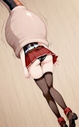 absorption absorption_vore ai_generated anime_girl cell cell_(dragon_ball) cell_vore dragon_ball_z female hololive houshou_marine mind_break mind_control swallowing virtual_youtuber vore vtuber