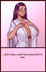 1girls big_ass big_breasts breasts breasts_bigger_than_head curvaceous curvy curvy_figure dialogue digital_media_(artwork) english_text female hips hourglass_figure huge_ass huge_breasts large_ass large_breasts legs mature mature_female ngtvisualstudio original original_character slim_waist text thick thick_hips thick_legs thick_thighs thighs voluptuous waist wide_hips