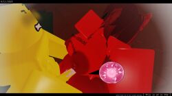 baronaces c00lgirll_(oc) commission cum cum_in_pussy cum_inside elliot_(forsaken) fertilization forsaken forsaken_(roblox) impregnation missionary missionary_position missionary_sex red_body red_hair red_skin request roblox roblox_game roblox_studio robloxian self_upload yellow_body