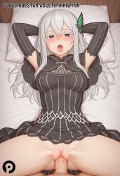 echidna (re:zero) from re:zero kara hajimeru isekai seikatsu by pikkiwynn