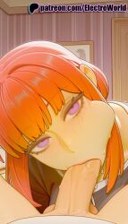 1boy 1girls 2025 ai_generated artist_name blowjob blowjob_face chainsaw_man cock dick electroworld fellatio female hi_res high_quality high_resolution highres licking makima_(chainsaw_man) oral oral_sex orange_hair patreon patreon_username penis pov solo_focus stable_diffusion straight sucking uncensored watermark