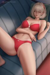 nishikigi chisato from lycoris recoil by arduin (arduin art)