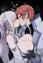 emilia (re:zero) from re:zero kara hajimeru isekai seikatsu by magma (artist)