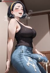 1futa 1girls absurd_res ai_generated black_tank_top breasts cum cum_drip cum_dripping cum_dripping_from_penis cum_through cum_through_clothes cum_through_pants cumdrip cumming_through_clothing cumshot curvy curvy_figure diamond_is_unbreakable dickgirl dickgirl/female female female from_side futa_only futadom futanari futanari high_resolution highres huge_balls huge_cock huge_cock jeans jojo's_bizarre_adventure lewdcreationsfuta mature mature_female mature_woman moaning penis penis_out precum precum_drip precum_on_penis precum_string sexually_suggestive solo solo_female solo_focus tagme tank_top thick thick_legs thick_thighs thighs tomoko_higashikata veiny veiny_penis