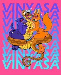1boy 1boy2girls 2025 2d 2d_(artwork) 2d_artwork 2girls 2girls1boy anthro ass ass avian big_ass big_butt bird buff canid canine canis cigarette diane_foxington digital_art digital_drawing_(artwork) digital_media_(artwork) doom_(the_bad_guys) dreamworks dreamworks_animation feet female feral foot_focus fox furry furry_female hat male mr._snake_(the_bad_guys) muscles muscular muscular_male orange_fur pecs purple_feathers raven red_fox reptile rhynobullraq smoking smoking_cigarette snake sunglasses tagme the_bad_guys the_bad_guys_2