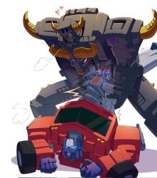 2boy cum cum_in_pussy cum_inside cuntboy gay gay_sex intersex intersex/male male megatron optimus_prime penis penis_in_pussy pussy transformers transformers_prime yaoi