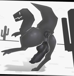 dinosaur (google chrome) from google by 16cmtothemoon