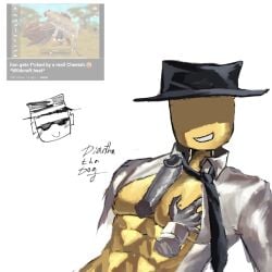 chance (forsaken) from forsaken (roblox) by diantha tha dog