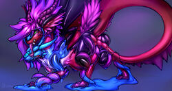 2019 dragon duo egg female feral goo_dragon oksara scalie western_dragon