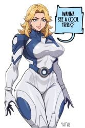 1girls 2d absurdres anal_plug ass athletic athletic_female belt big_ass big_breasts big_thighs blonde_hair blue_eyes bodysuit breasts buttplug buttplug_in_ass censored censored_nipples censored_pussy dialogue dildo dildo_in_pussy dildo_reveal earrings fantastic_four female female_focus female_only gigantic_ass gigantic_thighs highres hip_dips hoop_earrings huge_ass huge_thighs invisible_woman invisible_woman_(marvel_rivals) jewelry large_breasts long_hair marvel marvel_comics marvel_rivals milf nipples pussy sex_toy skintight smile solo spread_ass sue_richards sue_storm superhero_costume superheroine tagme text thick_hips thick_thighs thighs white_background x-ray yatagarasupen