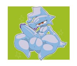 2025 abs anthro blue_body blue_fur furry humanoid_genitalia humanoid_penis male nipples penis rabbit spot_(spotdraws) spotdraws stars tagme