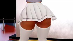 3d animated ass dancer dark-skinned_female dark_skin dat_ass female female_only honey_select hsseamless mp4 no_sound seamless skirt solo tagme thighhighs video