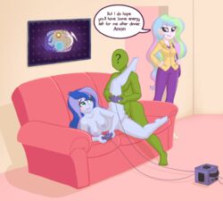 anon breast controller eldios93 equestria_girls friendship_is_magic gamecube my_little_pony nintendo princess_celestia_(mlp) princess_luna_(mlp) principal_celestia sex vice_principal_luna