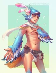 kass (zelda) from breath of the wild by reddverse
