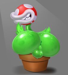 1boy 2019 acstlu anus ass backsack balls big_ass big_butt butt dat_ass flora_fauna girly grey_background huge_ass huge_butt looking_back male male_only mario_(series) nintendo piranha_plant plant presenting presenting_hindquarters rear_view sharp_teeth simple_background smile solo super_smash_bros. teeth testicles thick thick_ass video_games water